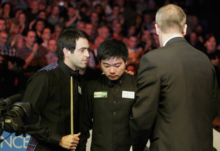 Snooker: Rocket Ronnie blows Ding away