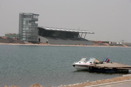 Shunyi Olympic Water Park construction site