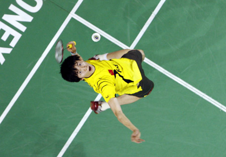 China misses both singles titles in Indonesia Series