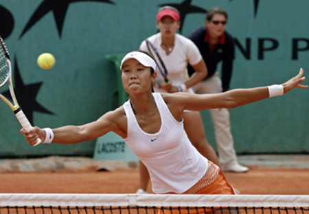 Zheng/Yan suffers early exit at French Open