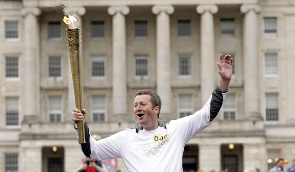 Olympic torch starts 5-day Northern Ireland tour