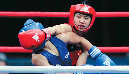 Ren lashing out for gold