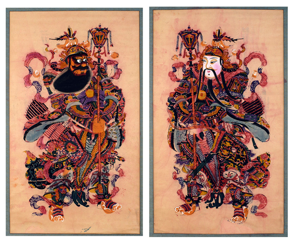 Revisiting traditional Spring Festival through wood pictures