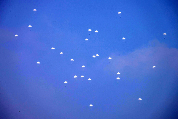 Military drill in East China