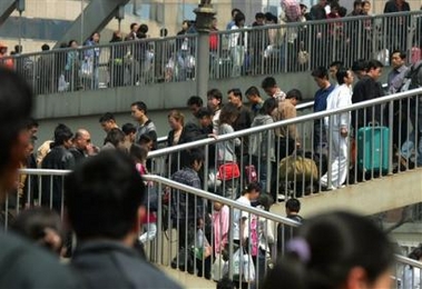 May-day travelling boom