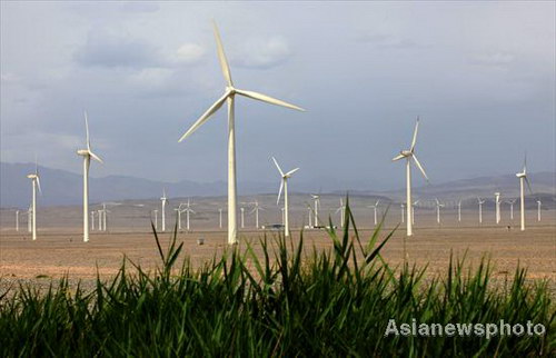 Xinjiang spends heavily on wind power industry