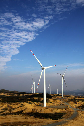 E China wind power plant to provide clean energy