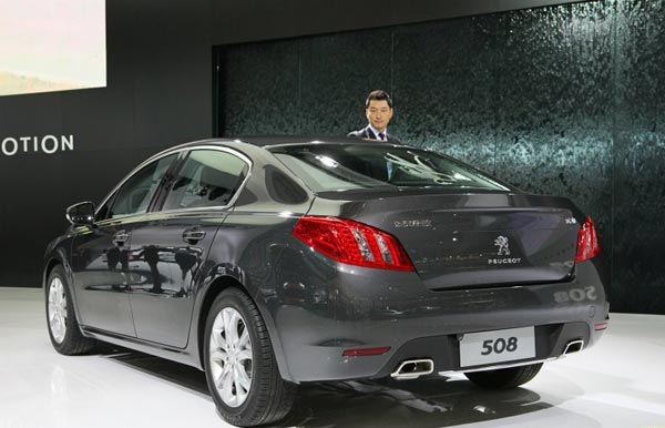 Peugeot 508 Asia debut