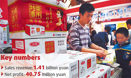 Sanyuan profits rise 87%
