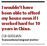 Life overseas: Hard work and easy money