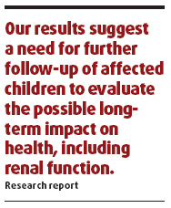 Tainted milk leaves sad legacy