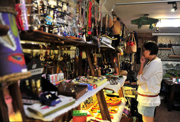 Exchangeable goods store opens in Guangzhou