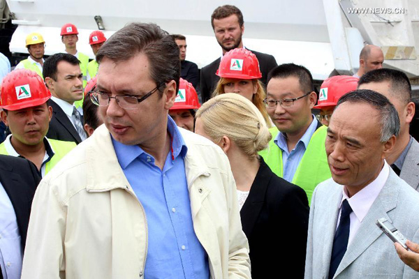 Chinese company starts works on European Corridor through Serbia