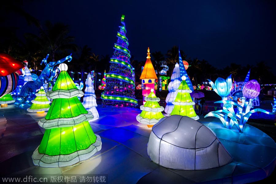 Light festival kicks off in Shenzhen