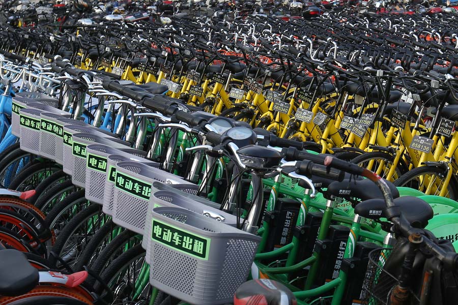 Growth and competition: The rapid expansion of bike-sharing sector
