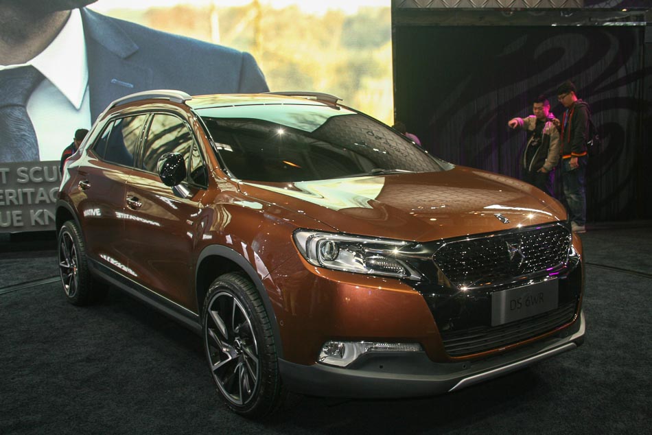 DS luxury cars debut the world