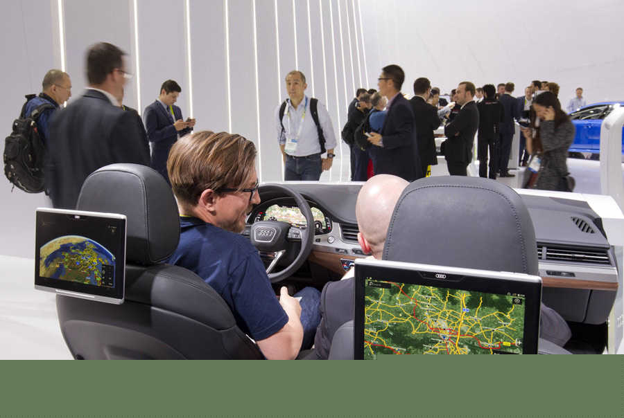 The trends for cars at CES 2015