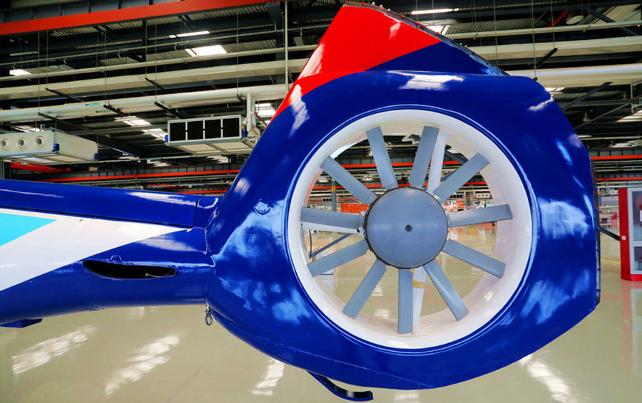 China's chopper industry flying high