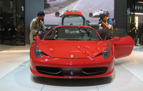 Ferrari 599 GTO's world premiere
