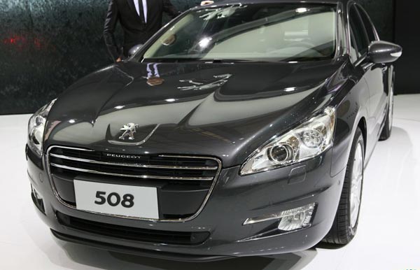 Peugeot 508 Asia debut