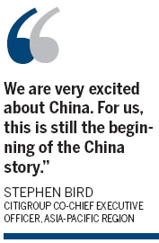 Citigroup plans major expansion in China