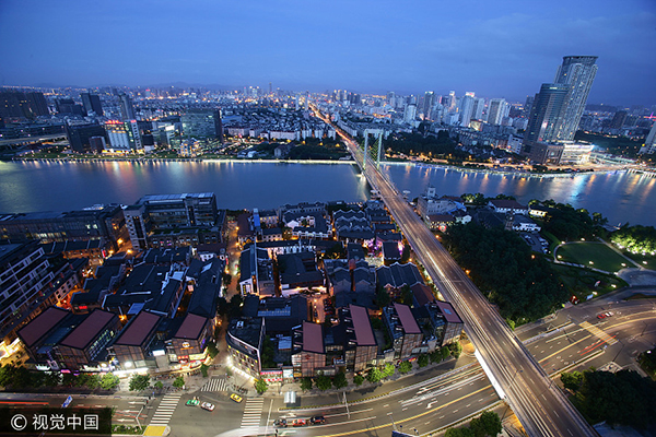 Top 10 Chinese cities with highest average monthly salary