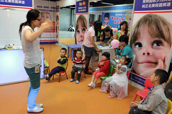 English-training companies brace for challenge