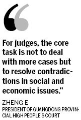 Call for credit system to improve execution of verdicts