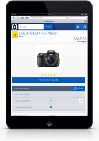 hybris platform to power all channels on single stack