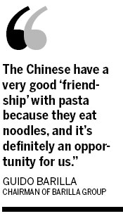 Barilla makes 'wet pasta' for the wok