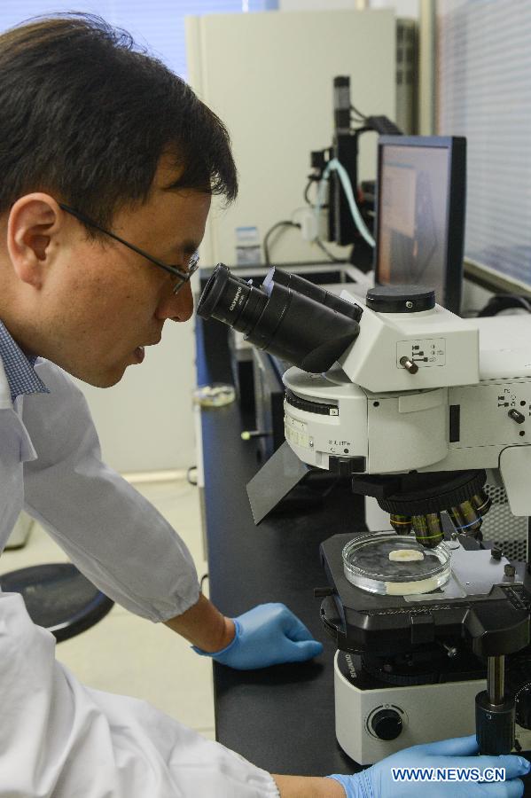 Biomaterial 3D printer invented in China