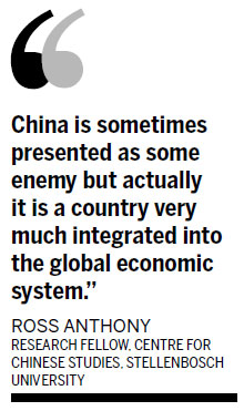 Africa presence part of globalization