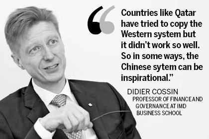 West can learn from new structure