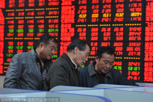 Chinese stocks surge for seven days