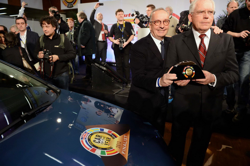 VW's New Golf wins 'Car of the Year' at Geneva auto show