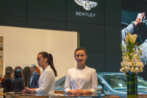 Bentley shifts its global thrust into high gear