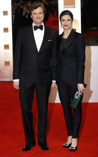 Stars attend BAFTA awards ceremony in London