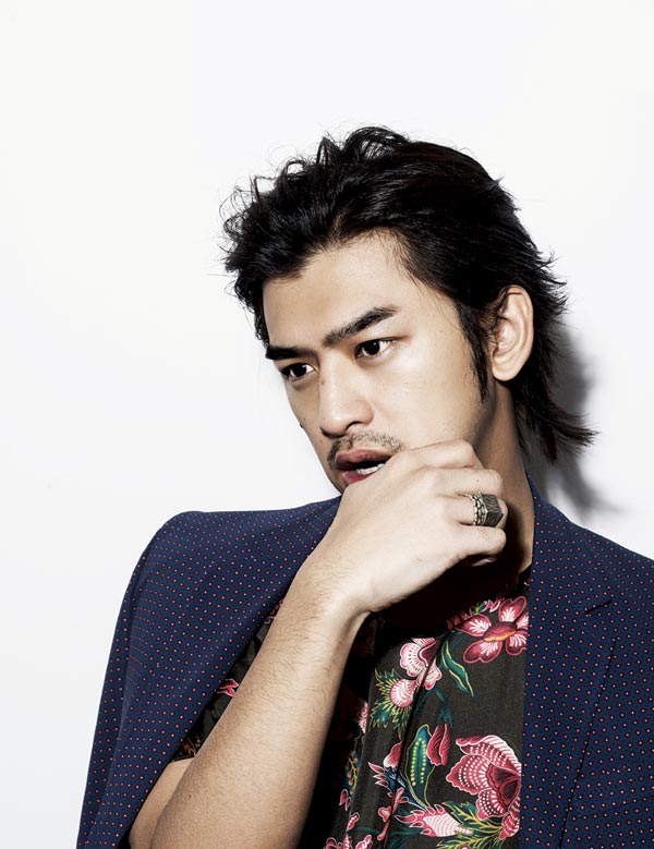 Bolin Chen poses for Vogue magazine