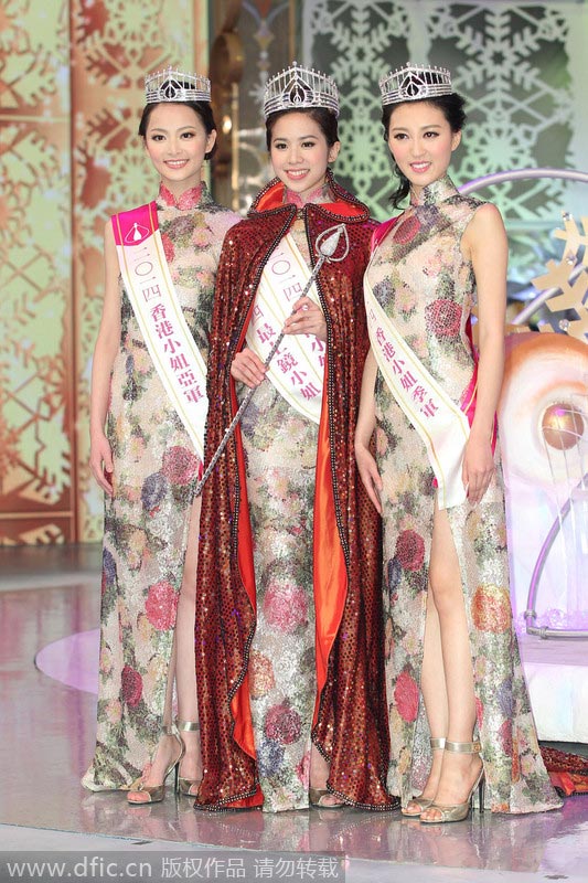 24-year-old student crowned Miss Hong Kong 2014