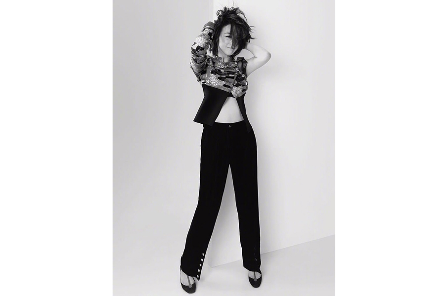 Chinese actress Tang Wei poses for fashion magazine