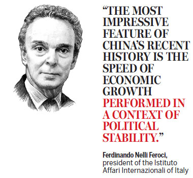 China provides example for the world