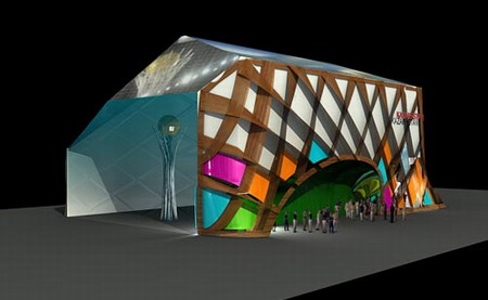Kazakhstan unveils pavilion design
