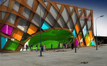 Kazakhstan unveils pavilion design