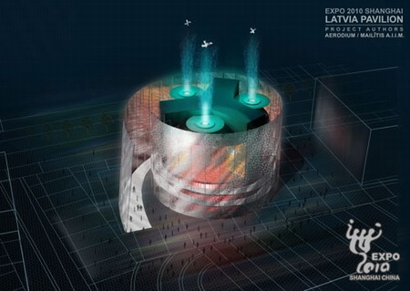 Latvia publishes artist's renditions of its pavilion