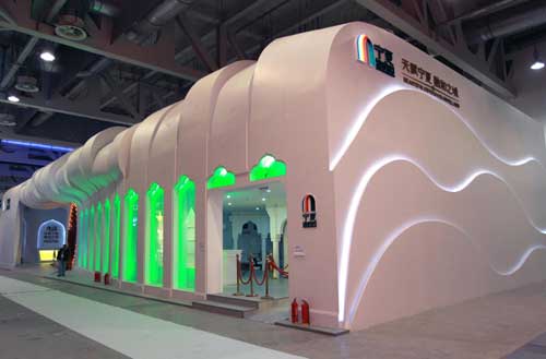 Expo pavilions undergo end of construction