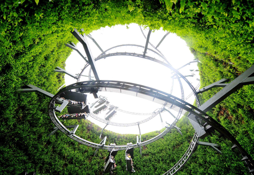 Switzerland Pavilion takes visitors to the top