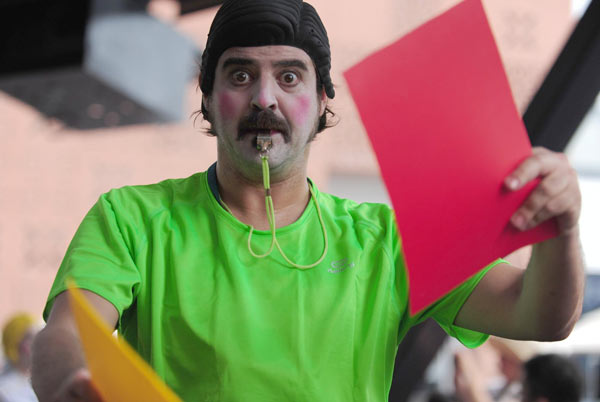 Foosball fun at Expo Park