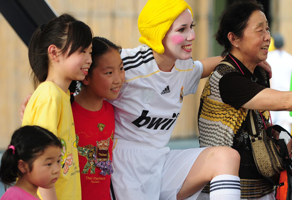 Foosball fun at Expo Park