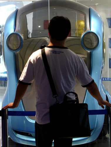 Concept vehicles put the brakes on Shanghai