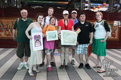 Chinese folk art photos released on Expo Day 100